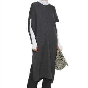 ATM Wool and Cashmere-blend Poncho SZ OS